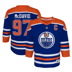 NHL Connor McDavid Edmonton Oilers Youth Home Replica Player Jersey - Royal