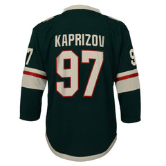 NHL Kirill Kaprizov Minnesota Wild Youth Home Replica Player Jersey - Green