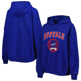 Buffalo Bills Tommy Hilfiger Women's Becca Drop Shoulder Pullover Hoodie Royal