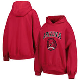 Arizona Cardinals Tommy Hilfiger Women's Becca Drop Shoulder Pullover Hoodie Cardinal