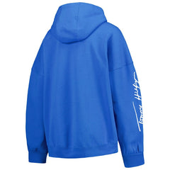 Los Angeles Chargers Tommy Hilfiger Women's Becca Drop Shoulder Pullover Hoodie Powder Blue