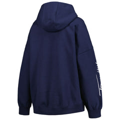 Seattle Seahawks Tommy Hilfiger Women's Becca Drop Shoulder Pullover Hoodie College Navy