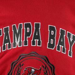 Tampa Bay Buccaneers Tommy Hilfiger Women's Becca Drop Shoulder Pullover Hoodie Red