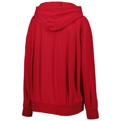 Atlanta Falcons MSX by Michael Strahan Women's Emerson Lightweight Full-Zip Hoodie Red