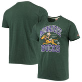 Milwaukee Bucks Homage NBA x Rugrats Tri-Blend T-Shirt Hunter Green