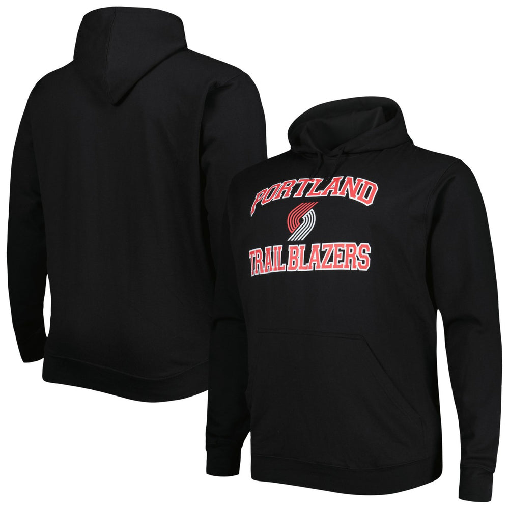 Portland Trail Blazers Big & Tall Heart & Soul Pullover Hoodie Black