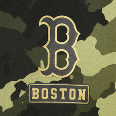 Boston Red Sox New Era Women's 2022 MLB Armed Forces Day Camo Full-Zip Hoodie - Green Hoodies