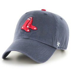 Boston Red Sox '47 Youth Clean Up Team Logo Adjustable Hat - Navy Hats