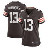 NFL Corey Bojorquez Cleveland Browns Women's Game Jersey - Brown