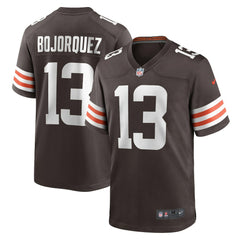 NFL Corey Bojorquez Cleveland Browns Game Jersey - Brown