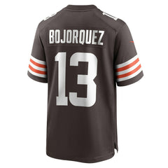 NFL Corey Bojorquez Cleveland Browns Game Jersey - Brown