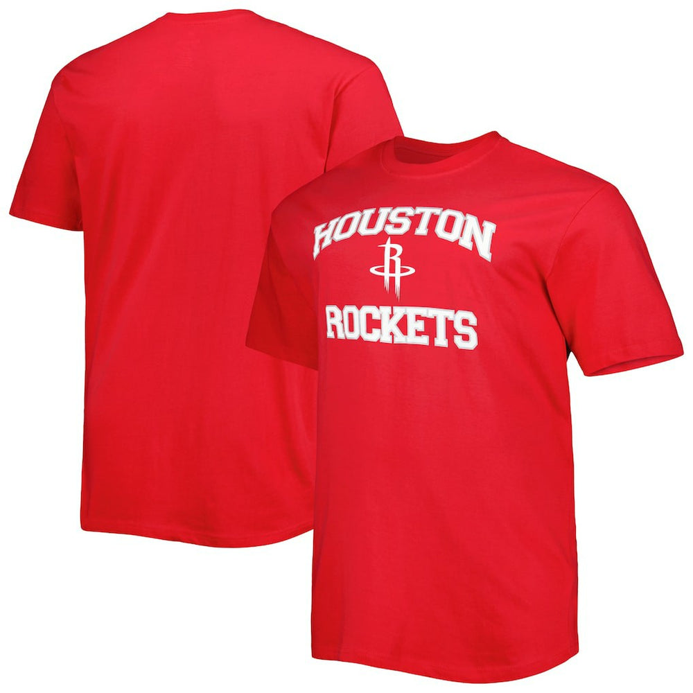 Houston Rockets Big & Tall Heart & Soul T-Shirt Red