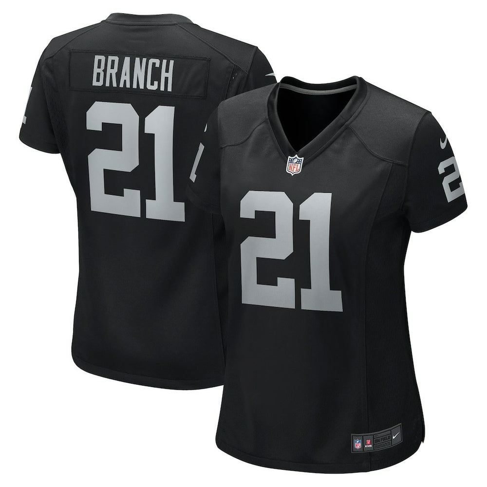 NFL Cliff Branch Las Vegas Raiders Women's Retired Player Game Jersey - Black
