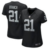 NFL Cliff Branch Las Vegas Raiders Women's Retired Player Game Jersey - Black