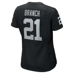 NFL Cliff Branch Las Vegas Raiders Women's Retired Player Game Jersey - Black