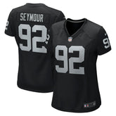 NFL Richard Seymour Las Vegas Raiders Women's Retired Player Game Jersey - Black