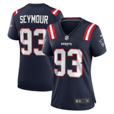NFL Richard Seymour New England Patriots Women's Retired Player Game Jersey - Navy