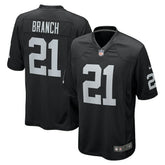 NFL Cliff Branch Las Vegas Raiders Retired Player Game Jersey - Black