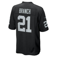 NFL Cliff Branch Las Vegas Raiders Retired Player Game Jersey - Black
