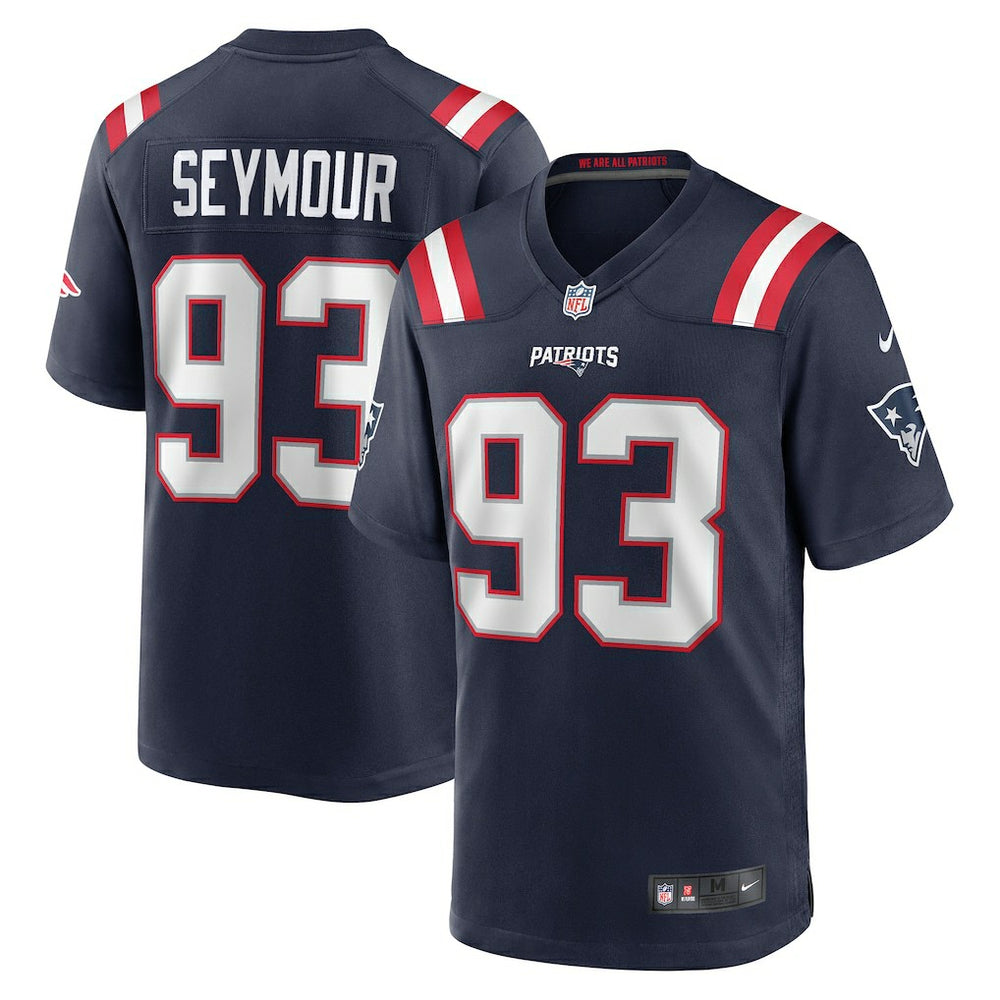 NFL Richard Seymour New England Patriots Retired Player Game Jersey - Navy