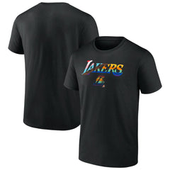 Los Angeles Lakers Logo Pride T-Shirt Black