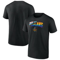 New Orleans Pelicans Logo Pride T-Shirt Black