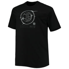 Brooklyn Nets Big & Tall Pop T-Shirt Black
