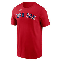 David Ortiz Boston Red Sox Nike Name & Number T-Shirt - Red T-shirts