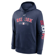 David Ortiz Boston Red Sox Nike 2022 Hall of Fame Inductee Pullover Hoodie - Navy Hoodies