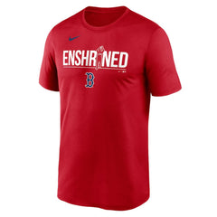 David Ortiz Boston Red Sox Nike Legend Enshrined Performance T-Shirt - Red T-shirts