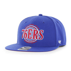 Philadelphia 76ers '47 High Post Captain Snapback Hat Royal