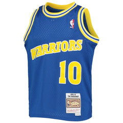 Tim Hardaway Golden State Warriors Youth 1990/91 Hardwood Classics Swingman Jersey Royal