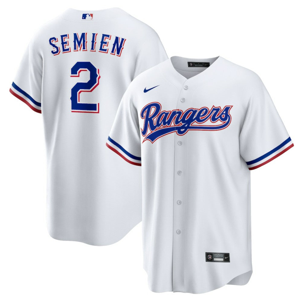 MLB Marcus Semien Texas Rangers Nike Home Replica Player Jersey - White