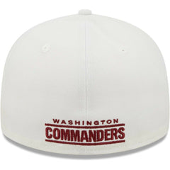 Washington Commanders New Era Omaha Low Profile 59FIFTY Fitted Hat White