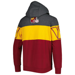 Washington Commanders Starter Extreme Pullover Hoodie Heather Charcoal/Burgundy