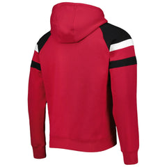 Arizona Cardinals Starter Draft Fleece Raglan Pullover Hoodie Cardinal