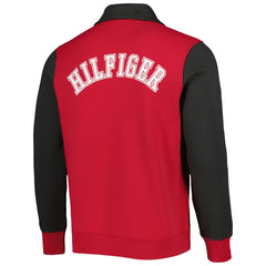 Tampa Bay Buccaneers Tommy Hilfiger Aiden Quarter-Zip Sweatshirt Red/Pewter