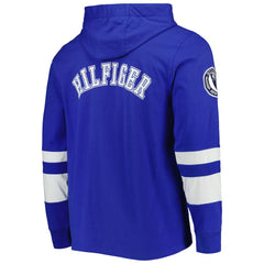 Buffalo Bills Tommy Hilfiger Alex Long Sleeve Hoodie T-Shirt Royal/White
