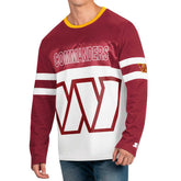 Washington Commanders Starter Halftime Long Sleeve T-Shirt Burgundy/White