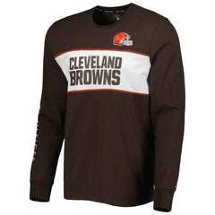 Cleveland Browns Tommy Hilfiger Peter Team Long Sleeve T-Shirt Brown