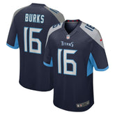 NFL Treylon Burks Tennessee Titans Player Game Jersey - Navy