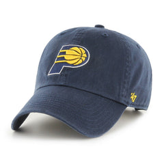 Indiana Pacers '47 Core Logo Clean Up Adjustable Hat Navy