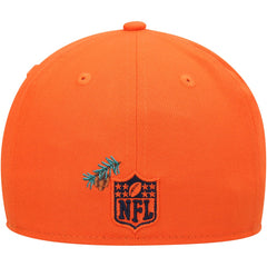 Denver Broncos New Era Stateview 59FIFTY Fitted Hat Orange