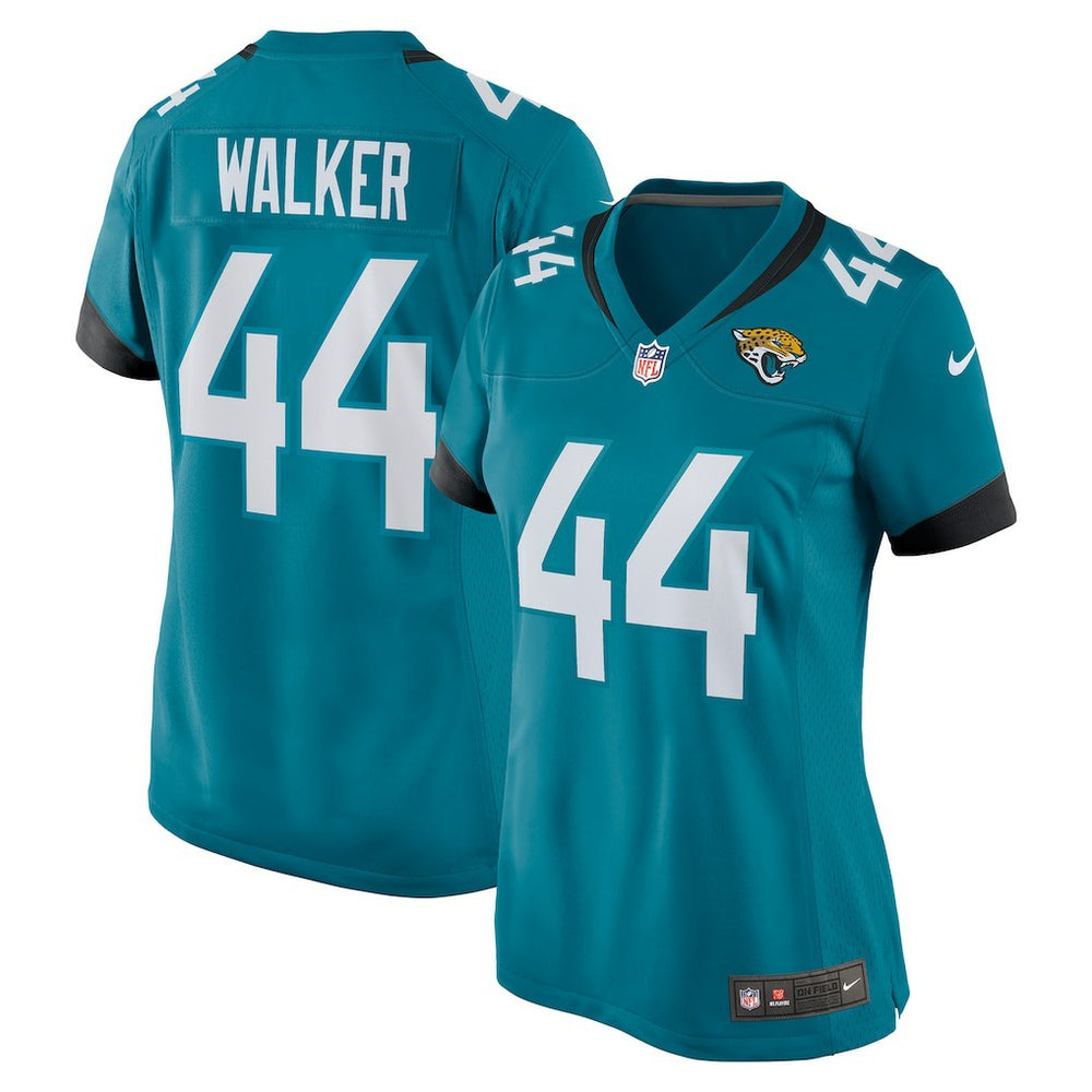 NFL Travon Walker Jacksonville Jaguars Women's Player Jersey - Teal