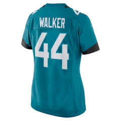 NFL Travon Walker Jacksonville Jaguars Women's Player Jersey - Teal