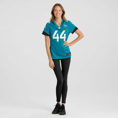 NFL Travon Walker Jacksonville Jaguars Women's Player Jersey - Teal