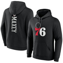 Tyrese Maxey Philadelphia 76ers Playmaker Pullover Hoodie Black