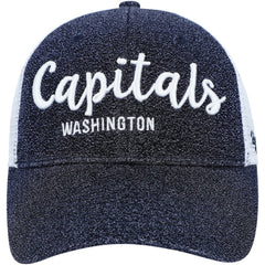 NHL Washington Capitals '47 Women's Encore MVP Trucker Snapback Hat - Navy/White