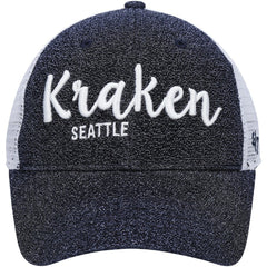 NHL Seattle Kraken '47 Women's Encore MVP Trucker Snapback Hat - Navy/