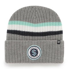 NHL Seattle Kraken '47 Highline Cuffed Knit Hat - Charcoal